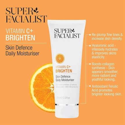 Cremă hidratare zilnică, Superfacialist, Vitamin C, 75 ml