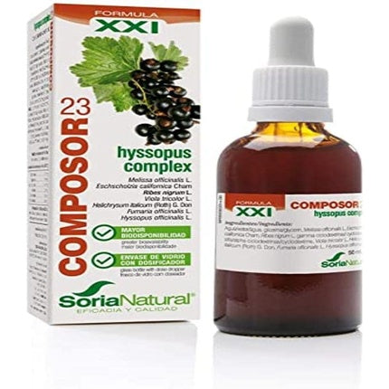 Solutie, Soria Natural, Composor 23 Hyssopus, 50ml
