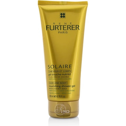 Gel de duș hrănitor, Rene Furterer, Solaire, 200 ml