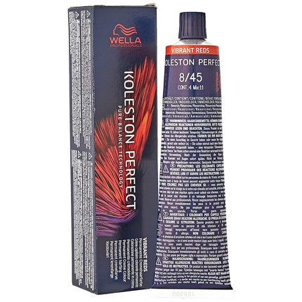 Vopsea de păr, Wella, Koleston Perfect Me+ 8/45 Roșu vibrant