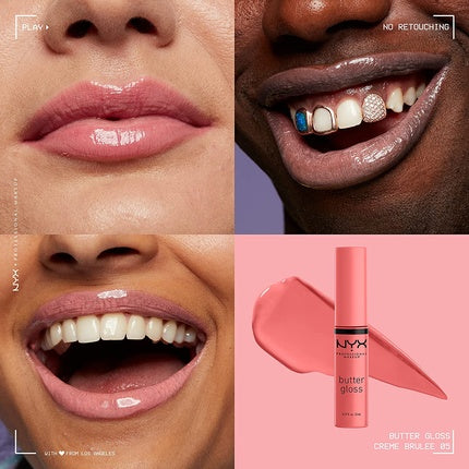 Lip Gloss, NYX, Butter Gloss, roz
