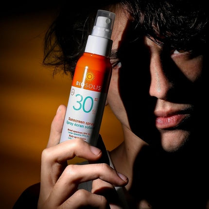 Spray protectie solara, Biosolis, SPF 30, portocaliu