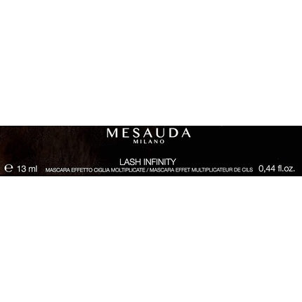 Mascara Mesauda Milano Lash Infinity, capacitate 13ml