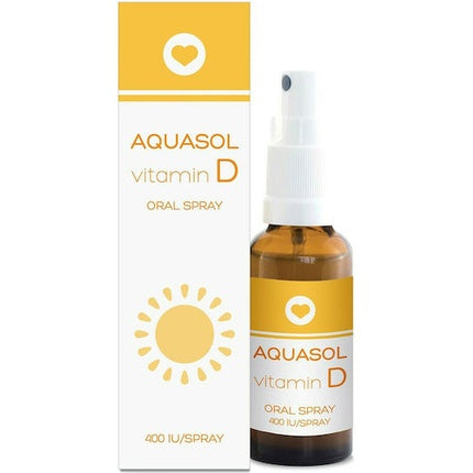 Spray Oral Vitamina D, Olvos Science, Aquasol, 15ml, sticlă maro cu pulverizator
