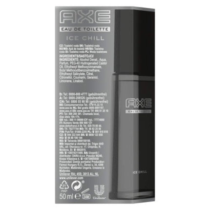 Parfum barbatesc, Axe, Ice Chill, menta si citrice, 50ml