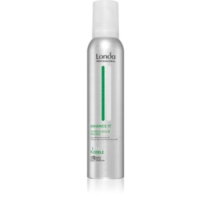 Mousă pentru păr, Londa Professional Enhance It Flexible Hold, 200 ml