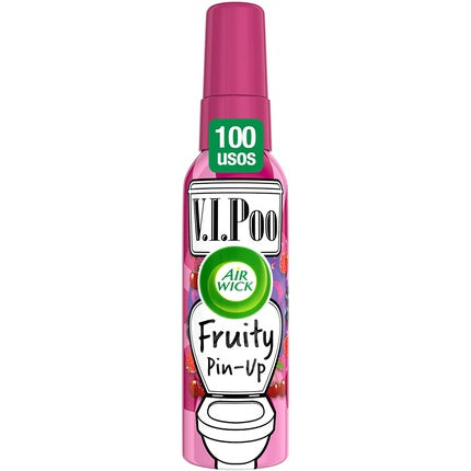 Spray aer de toaletă Air Wick V.I.Poo Fruity Pin-Up, 55 ml