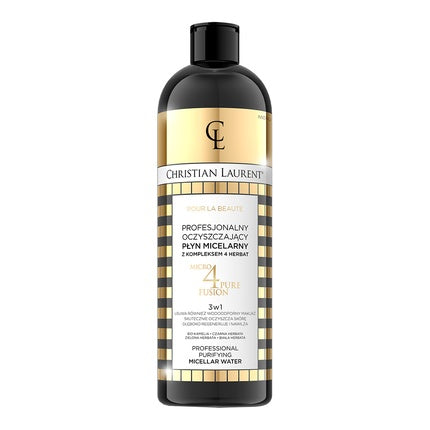 Pulverizator Christian Laurent, Professional Cleansing Micellar Liquid cu un complex de 4 ceaiuri, 500ml
