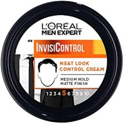 Cremă de bărbierit L'Oréal Men Expert InvisiControl, 120g