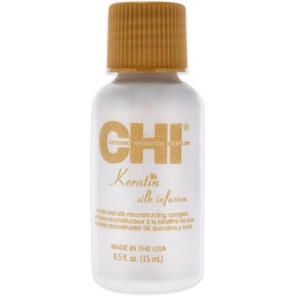 Reconstructor pentru par, Chi, Keratin Silk Infusion, 0.5 oz