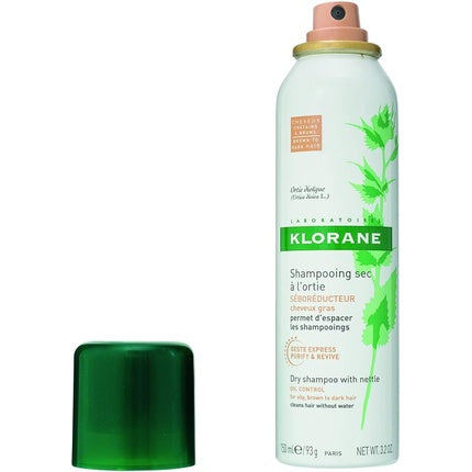 Șampon uscat, Klorane, urzică, nuanțat, 150ml
