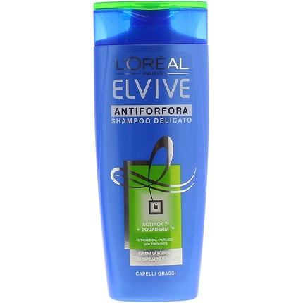 Șampon L'Oréal Paris Elvive Antiforforă Delicat, 250ml, albastru