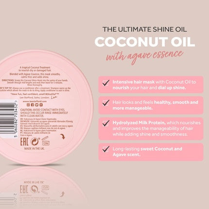 Masca păr Lee Stafford Coco Loco Agave Coconut 200ml