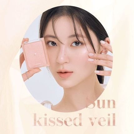 Rom&Nd See Through Veillighter Face Highlighter, 01 Sunkissed Veil, 5.5g