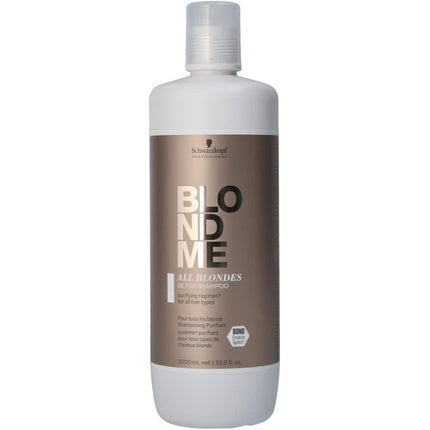 Șampon detoxifiant, Schwarzkopf, BlondMe All Blondes, 1000ml