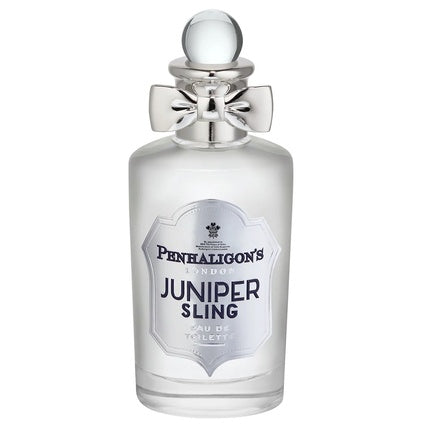 Eau de Toilette Penhaligon's London Juniper Sling, sticlă transparentă, etichetă argintie