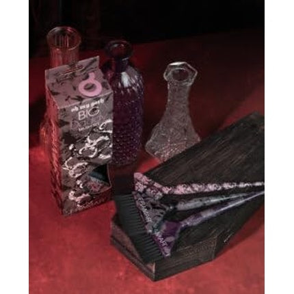 Perie Colorant Păr, Set Goth, Design Damaschin Negru