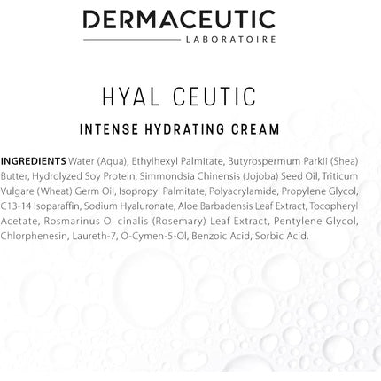 Cremă Față, Dermaceutic, Hyal Ceutic, alb-verde