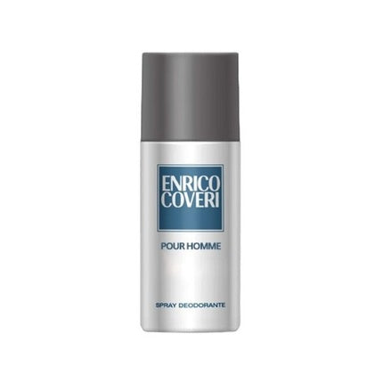 Deodorant Spray Enrico Coveri Pour Homme, argintiu, gri, 150 ml