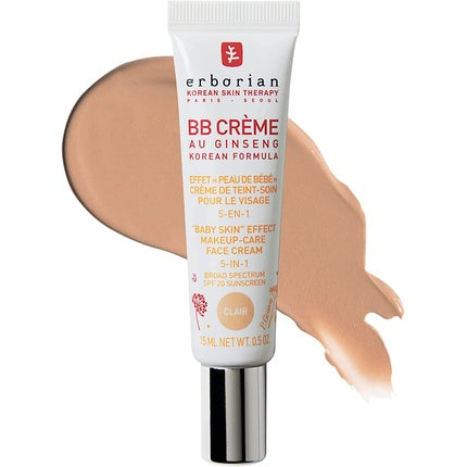 Crema BB, Erborian, Ginseng, SPF 20, 15ml