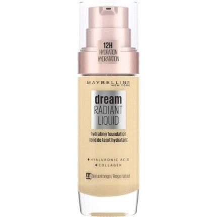Fond de ten, Maybelline, Dream Radiant Liquid, bej natural