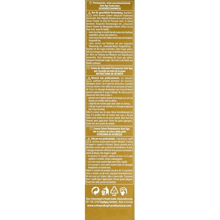 Vopsea de păr, Schwarzkopf, Absolutes 6-580, blond închis auriu roșcat