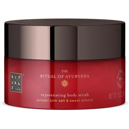 Scrub de corp, Rituals, The Ritual of Ayurveda, sare roz Punjab si ulei de migdale, 300g