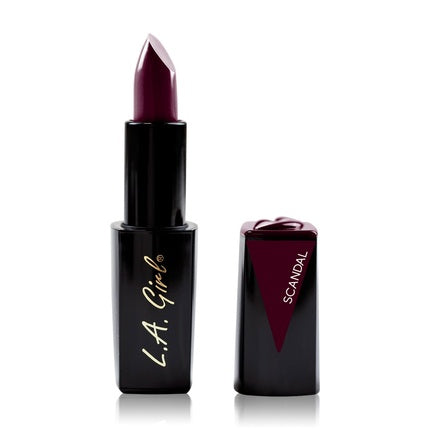 L.A. Girl Lip Attraction Scandal Lipstick, culoare vișiniu, mat