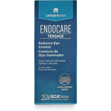 Cremă contur ochi, Endocare Tensage Radiance, 15ml