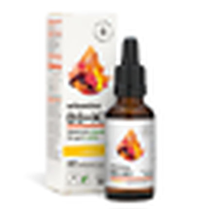 Aura Herbals Vitamin D3 2000 IU cu K2 și Omega-3, Ulei pentru piele și imunitate, Ambalaj 30ml
