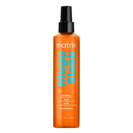 Matrix Mega Sleek, Spray de netezire cu protecție termică, portocaliu, 250ml
