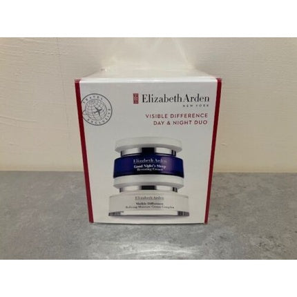Cremă hidratantă Elizabeth Arden, Visible Difference Day & Night Duo, alb, 100ml + 50ml