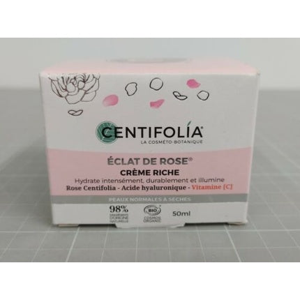 Cremă Față, Centifolia, Eclat de Rose, 50ml