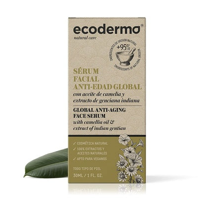 Ser facial, Ecoderma, anti-aging, 30ml