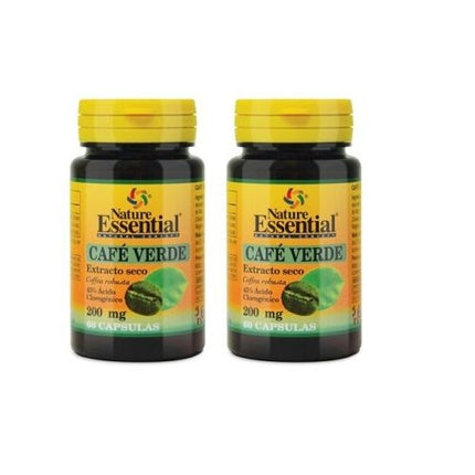 Supliment nutritiv Nature Essential, Extract de cafea verde, 60 capsule