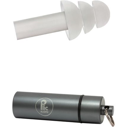 Plic Audio Airplane Earplugs, set bouchonuri urechi pentru avion, gri