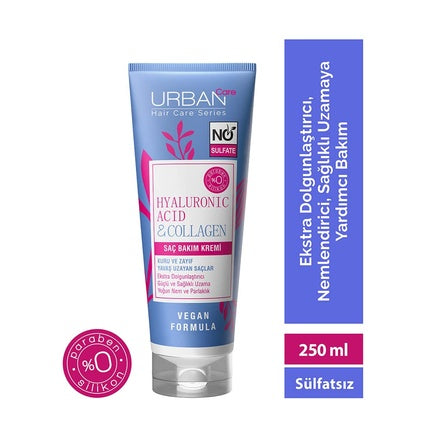Șampon Volumizant cu Acid Hialuronic și Colagen, 250 ml, Fără Sulfați