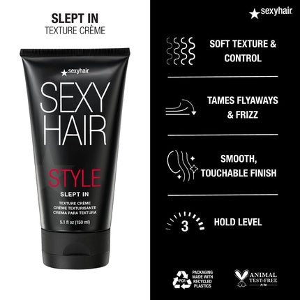 Cremă modelare, SYSH Slept In Texture Creme, 150ml, negru