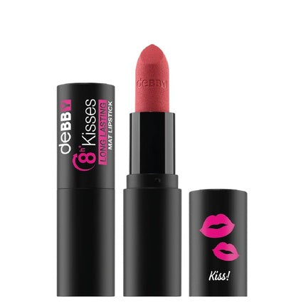 Debby Lipstick, Debby Kisses, Mat, Roșu