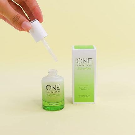 Ser Antiîmbătrânire, Holika Holika, One Solution, verde, 30ml