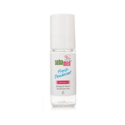 Sebamed Blossom Classic Fresh Deodorant Roll-on, 50 ml, Fără Aluminiu, Culoare Albă