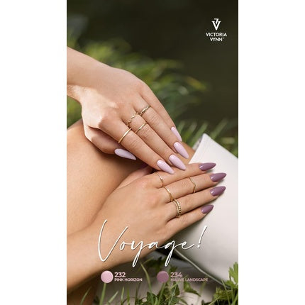 Lac de unghii, Victoria Vynn, Pure Creamy Hybrid, mov, 8ml