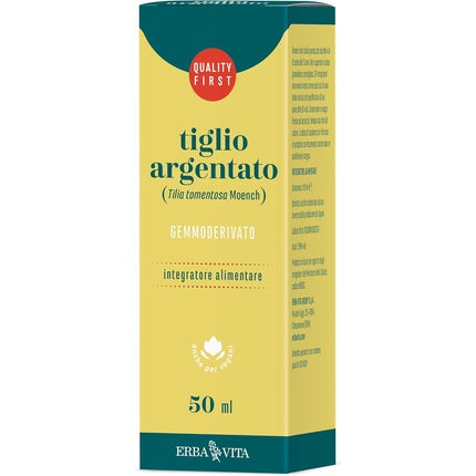 Ulei facial Gemmoderivat Silver Linden 50ml, Tilia tomentosa