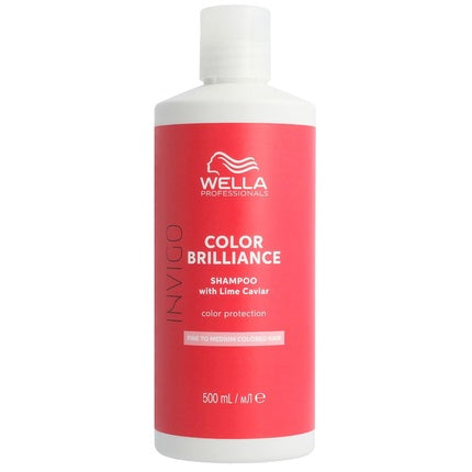 Sampon pentru par vopsit, Wella Invigo Color Brilliance, par subtire spre mediu