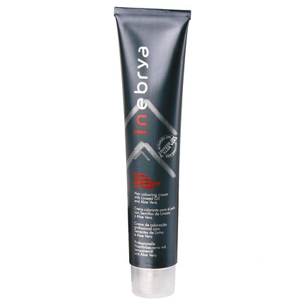Cremă colorantă permanentă păr, Inebrya, semințe in + aloe vera, 100ml
