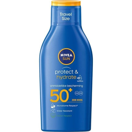 Lichid protector solar Nivea Sun Protect & Hydrate SPF 50+ Travel Size