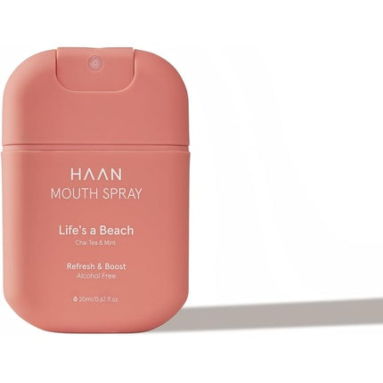 Spray de gură HAAN Life's a Beach, 20ml, roz