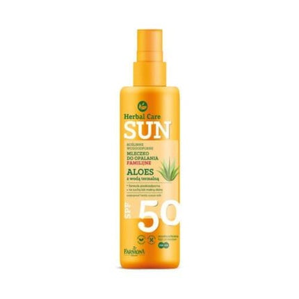 Cremă de plajă, Farmona Herbal Care, Aloe Vera, SPF50