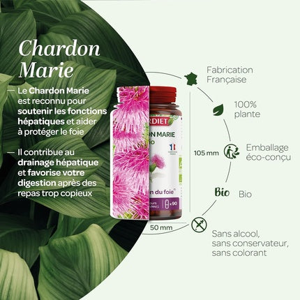 Supliment Alimentar Superdiet Chardon Marie 9 Gelule