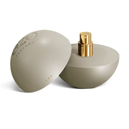 Perfum Eze Joy - Eau De Parfum, 100 ml, Culoare bej, design rotund cu capac detașabil